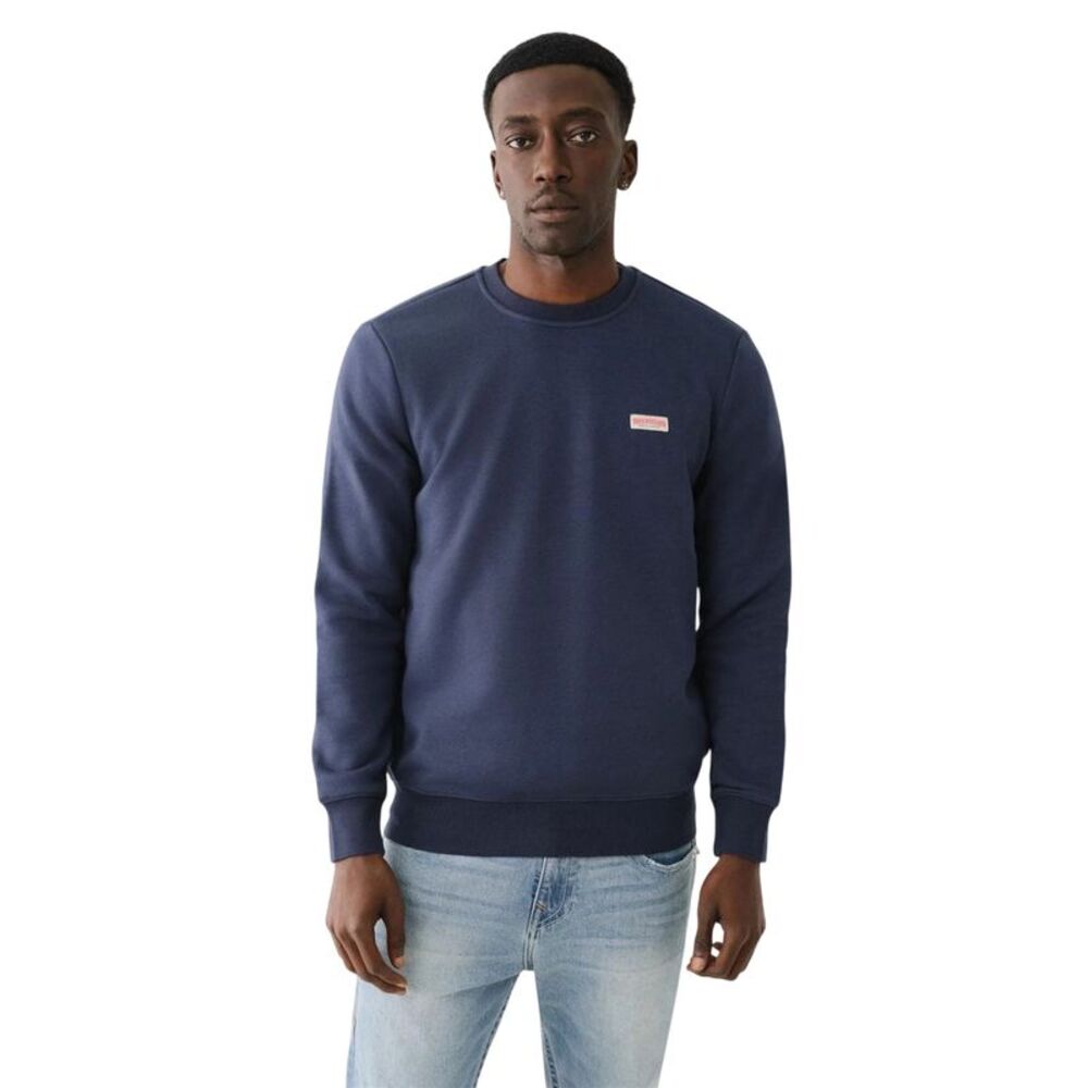 True Religion Mens Crew Neck Sweatshirt / Dress Blue